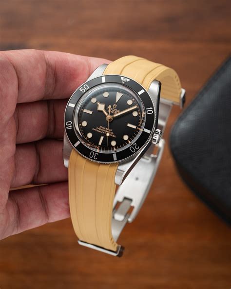 tudor bb54 rubber strap|tudor rubber strap 22mm.